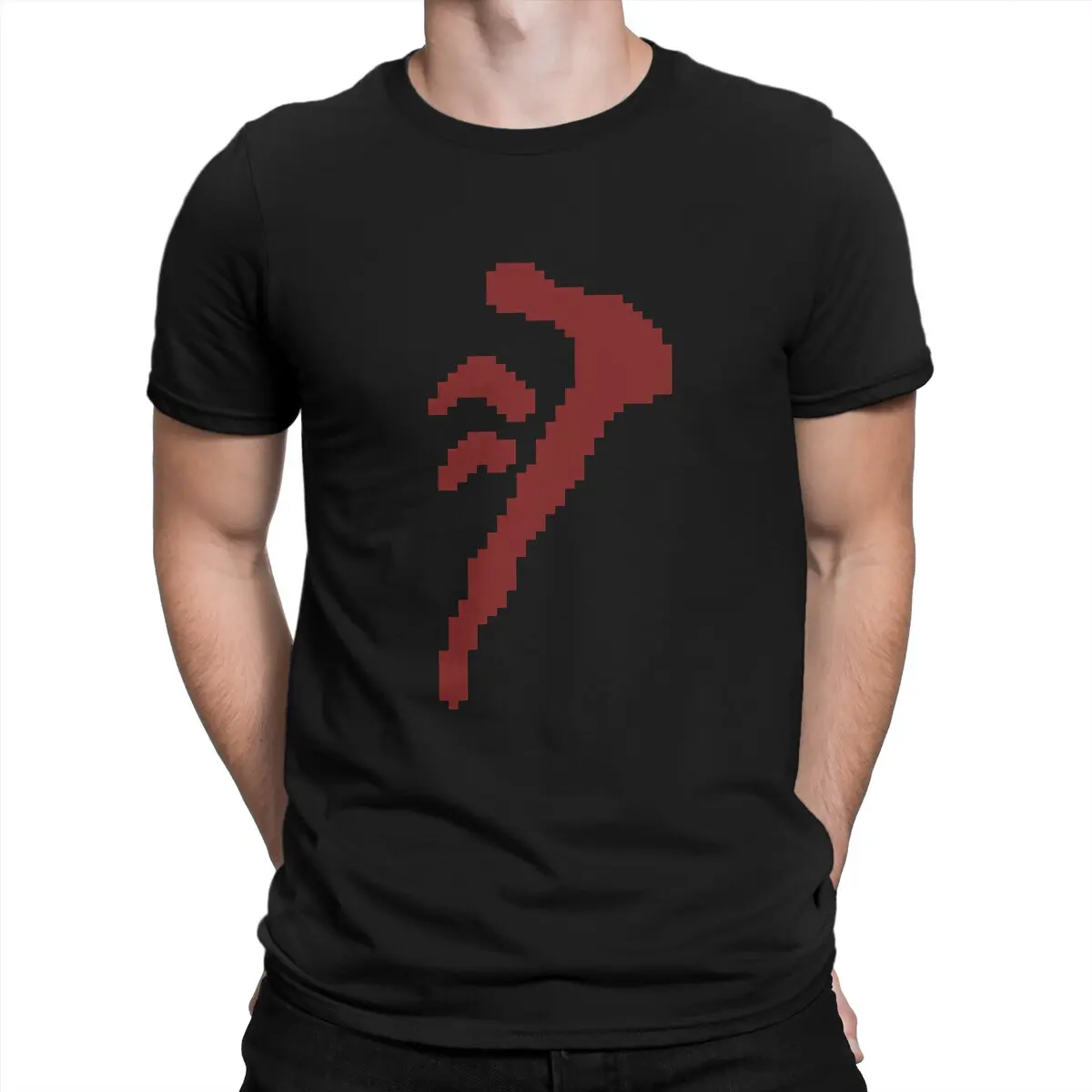

Mark of Cain TShirt For Male Supernatural TV Clothing Style Polyester T Shirt Comfortable