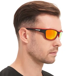 Fashion Sports Sunglasses With Chain Men Women Brand Designer Retro Sun Glasses Cycling Climbing Fishing Eyewear
