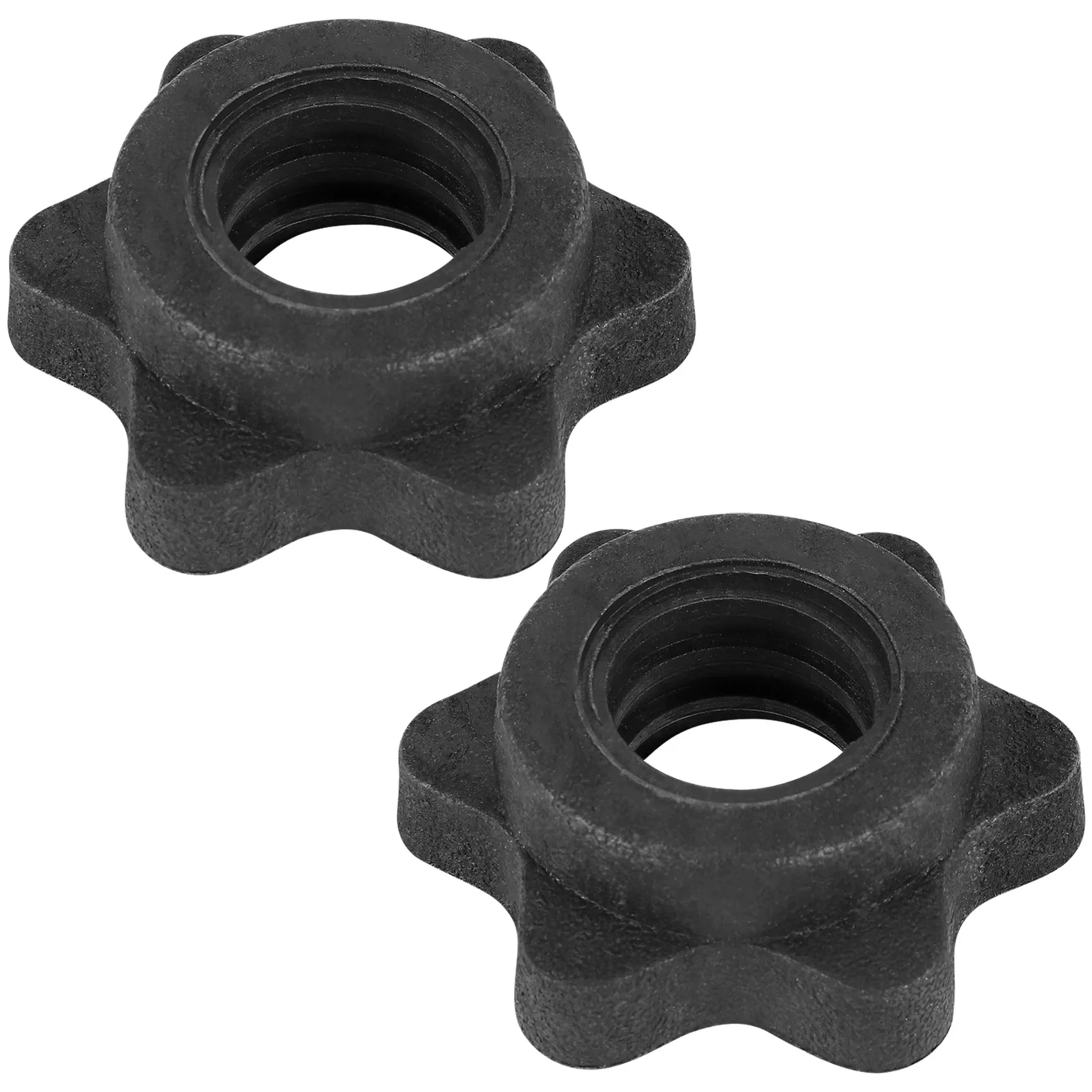 1 Pairs Dumbbell Hex Nut,Dumbbell Rod Nut, Collars for Barbells Bars Training Sports