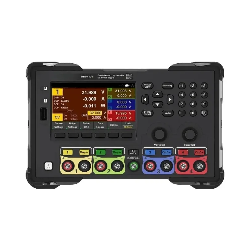 4424B Programmable Linear DC Regulated Power Supply WIth 4.3-inch Color Display