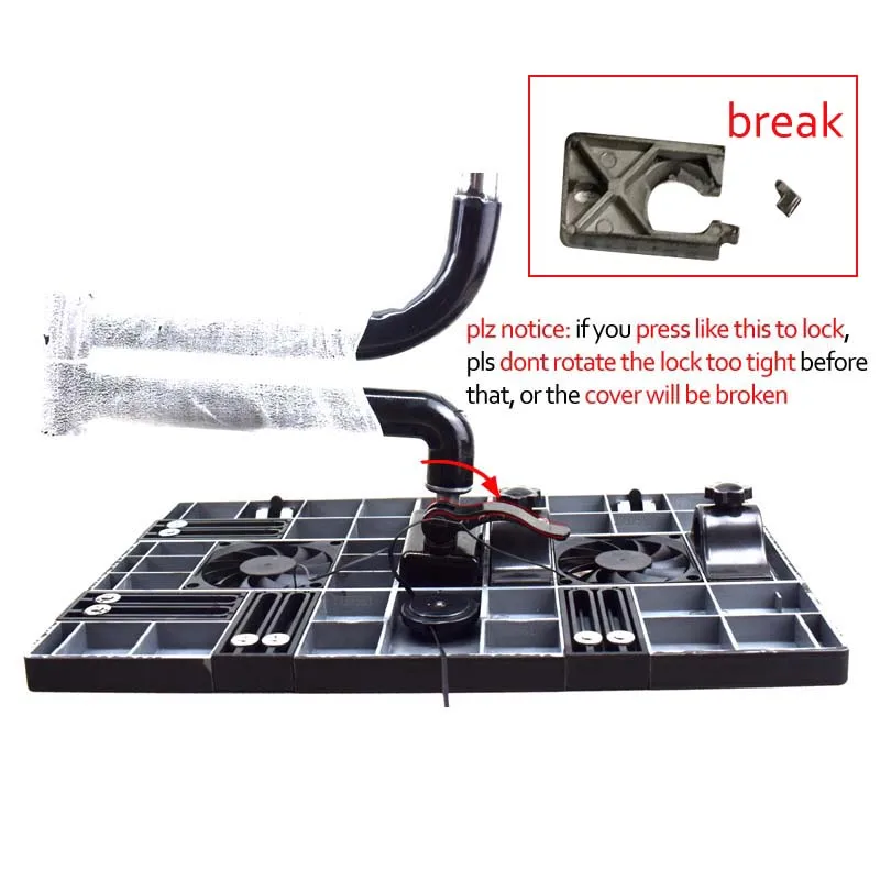 DL OK330 다기능 풀 모션 의자 클램핑 키보드 지지대 노트북 홀더 마우스 패드 (게으른 노트북 테이블용)