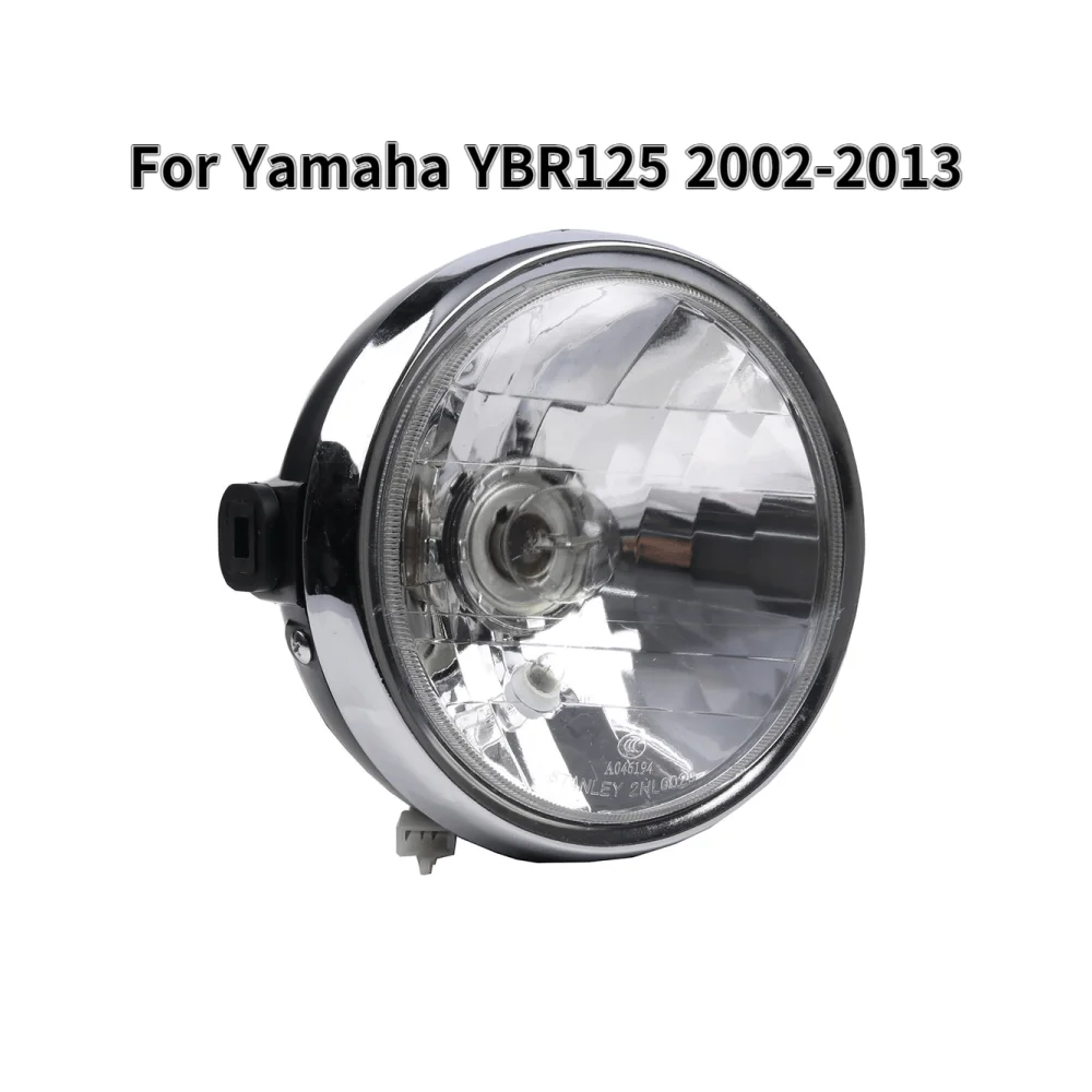 Motorcycle 7 inch headlight amber headlight classic round for yamaha ybr125 2002 2003 2004 2005 2006 2007 2008 2009 2010 2012 13