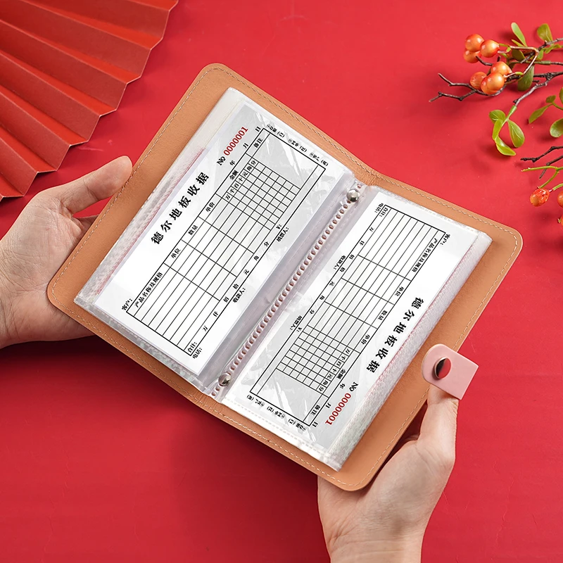 Książka do wpłat retro z wzorem krokodyla, zamykana na hasło, mieści 100 kartek, tylko torba do przechowywania gotówki, duża pojemność na banknoty.