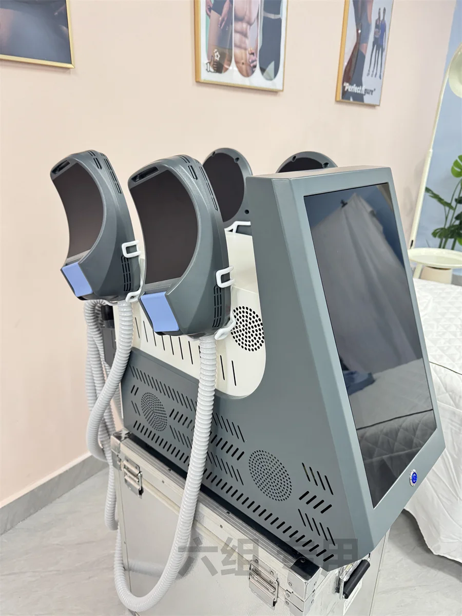 

Professional MYOSLIM Sculpting NEO RF Machine EMS Body Slimming HI-EMT PRO Muscle Stimulation Fat Removal