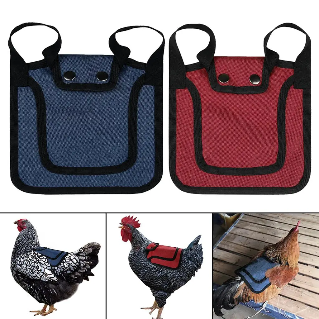 Chicken Saddle with Adjustable Straps to Suit Small, Medium and Large Hens, Poultry Saver, Protector, Apron, Supplies