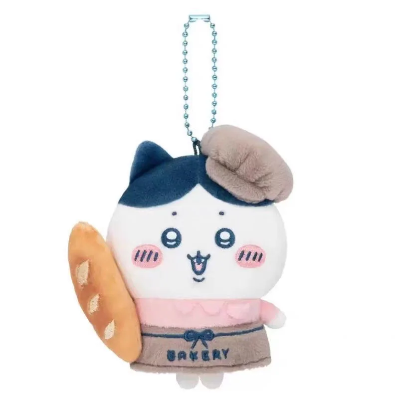 Jiyi Bakery Serie Plüsch-Schlüsselanhänger Sandwich Hotdog Hachiware Usagi Charaktere Niedliches Weiches Spielzeug Taschenanhänger Sammlerstück Geschenk – Detail 7