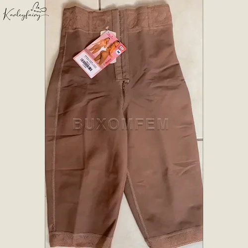 Imagen 1 del producto Mallas de compresión moldeadoras de cintura alta para mujer, ropa interior postparto ajustada para levantador de glúteos, entrenador de cintura con cremallera