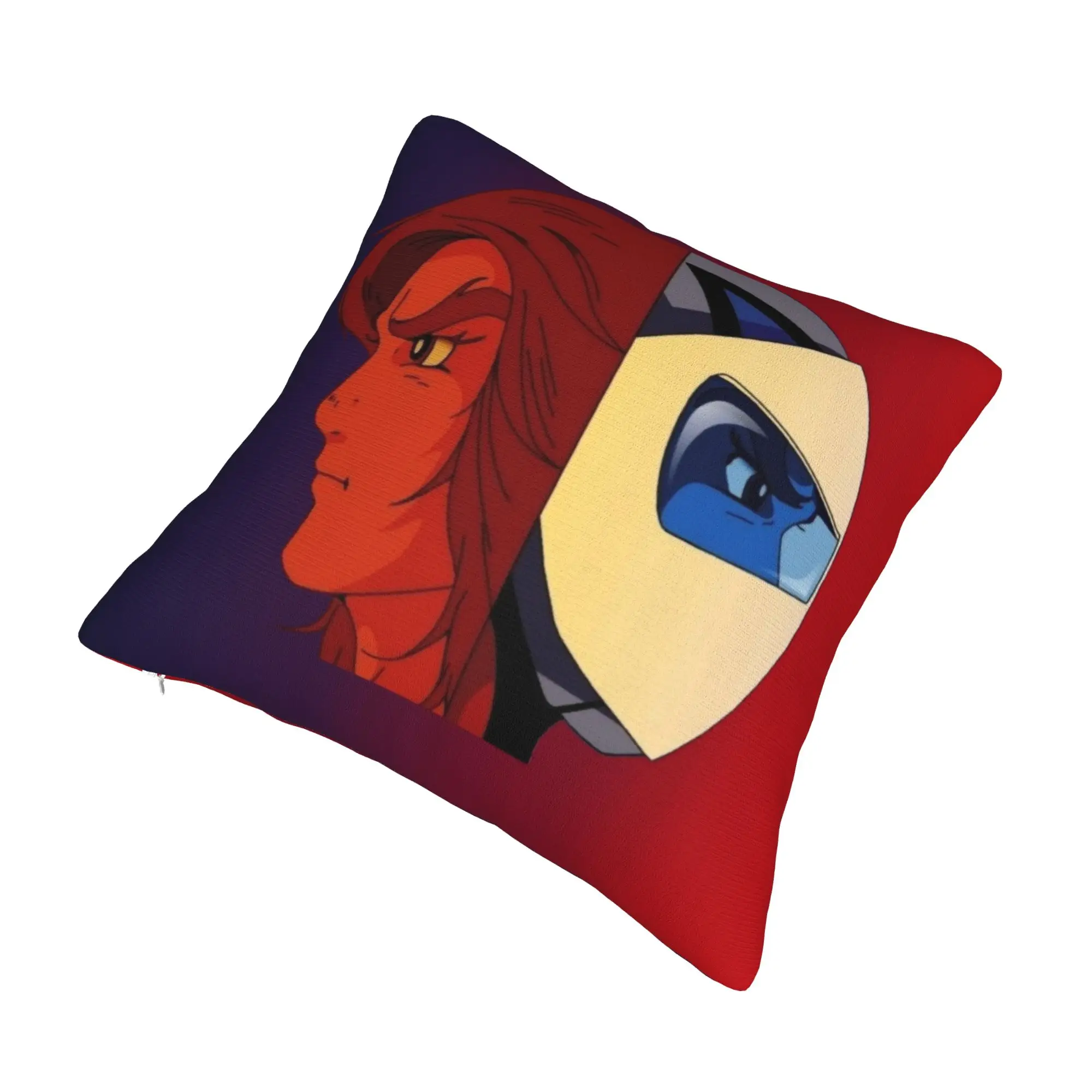 Nordic Style Goldrake Actarus Cushion Cover 45x45cm Polyester UFO Robot Grendizer Throw Pillow Case for Sofa Square Pillowcase
