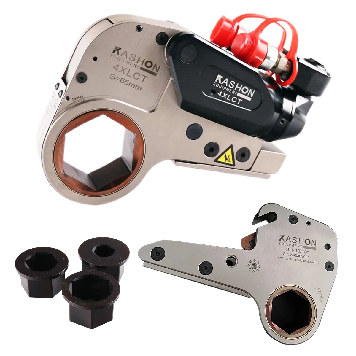 Unieke 4XLCT 489-5392Nm Low Profile Hydraulische Momentsleutel Hoge Sterkte Holle Hydraulische Momentsleutel