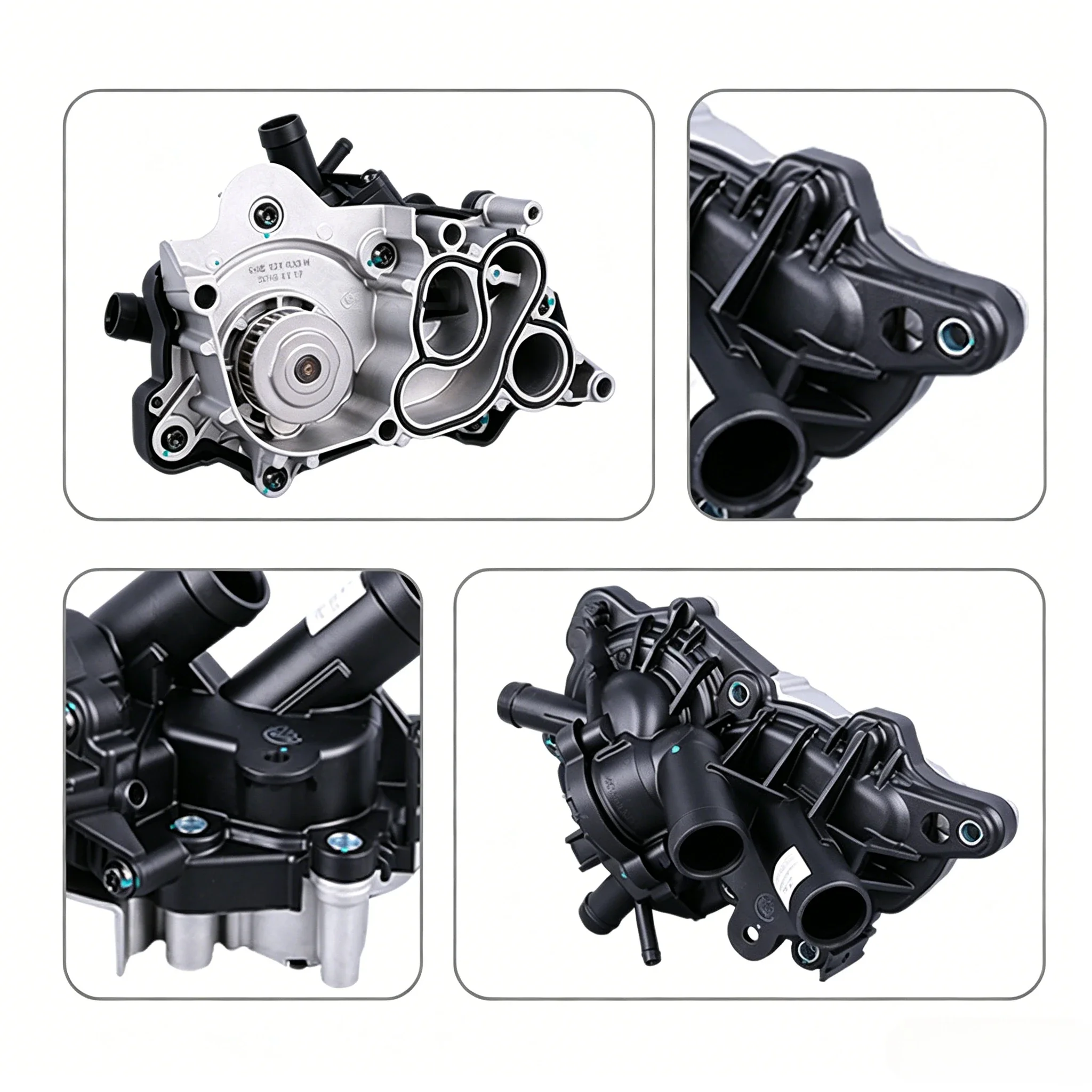 Water Pump For Audi A1 A3 A4 Q3 Beetle CC Golf Jetta Polo Scirocco Sharan Tiguan Touran 04E 121 600 AL 04E121600AL