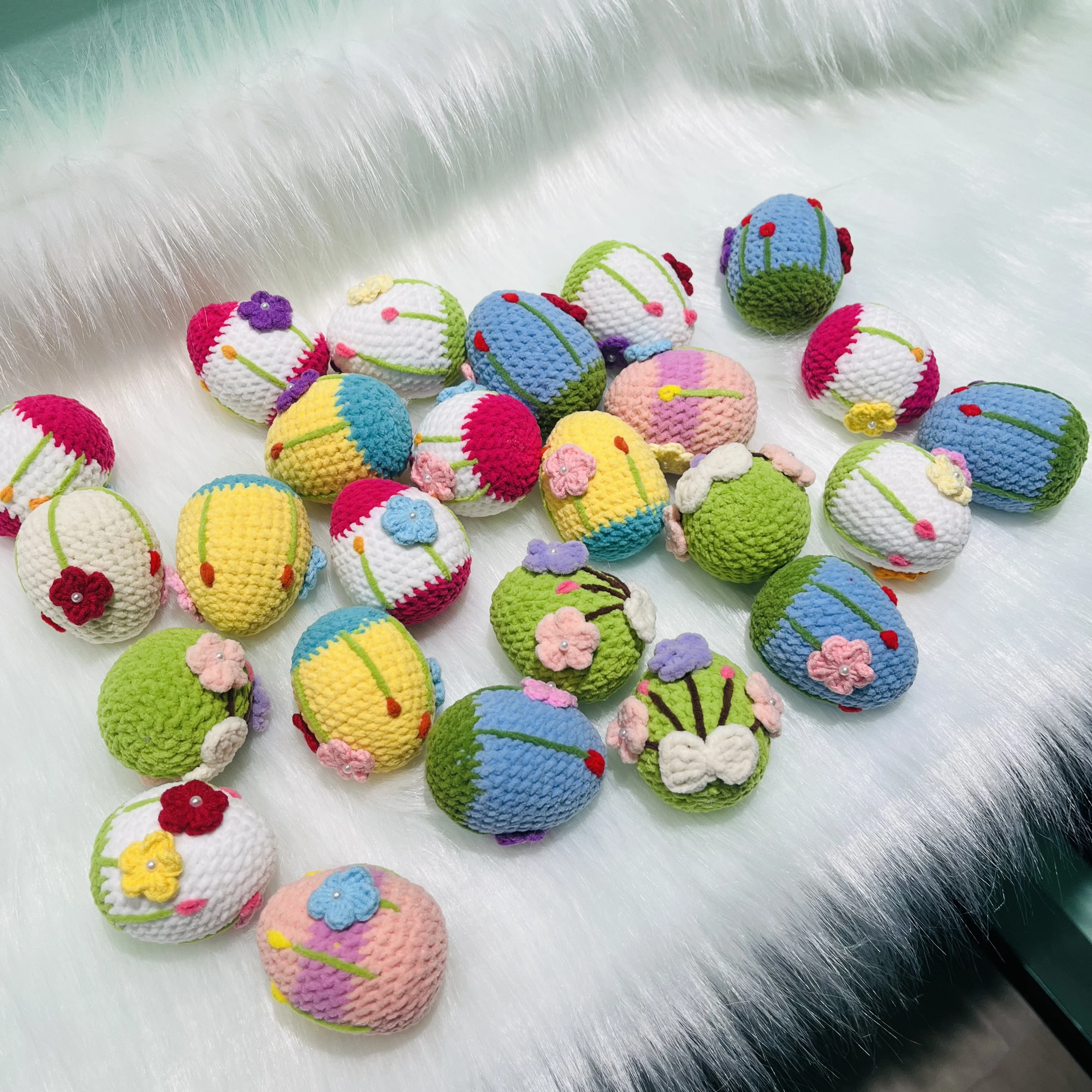 

1pc Creative Easter Eggs Multi Patterns Colorful Eggs For Easter DIY Home Decoration Kids Gifts Easter Home Party Favor Supplies