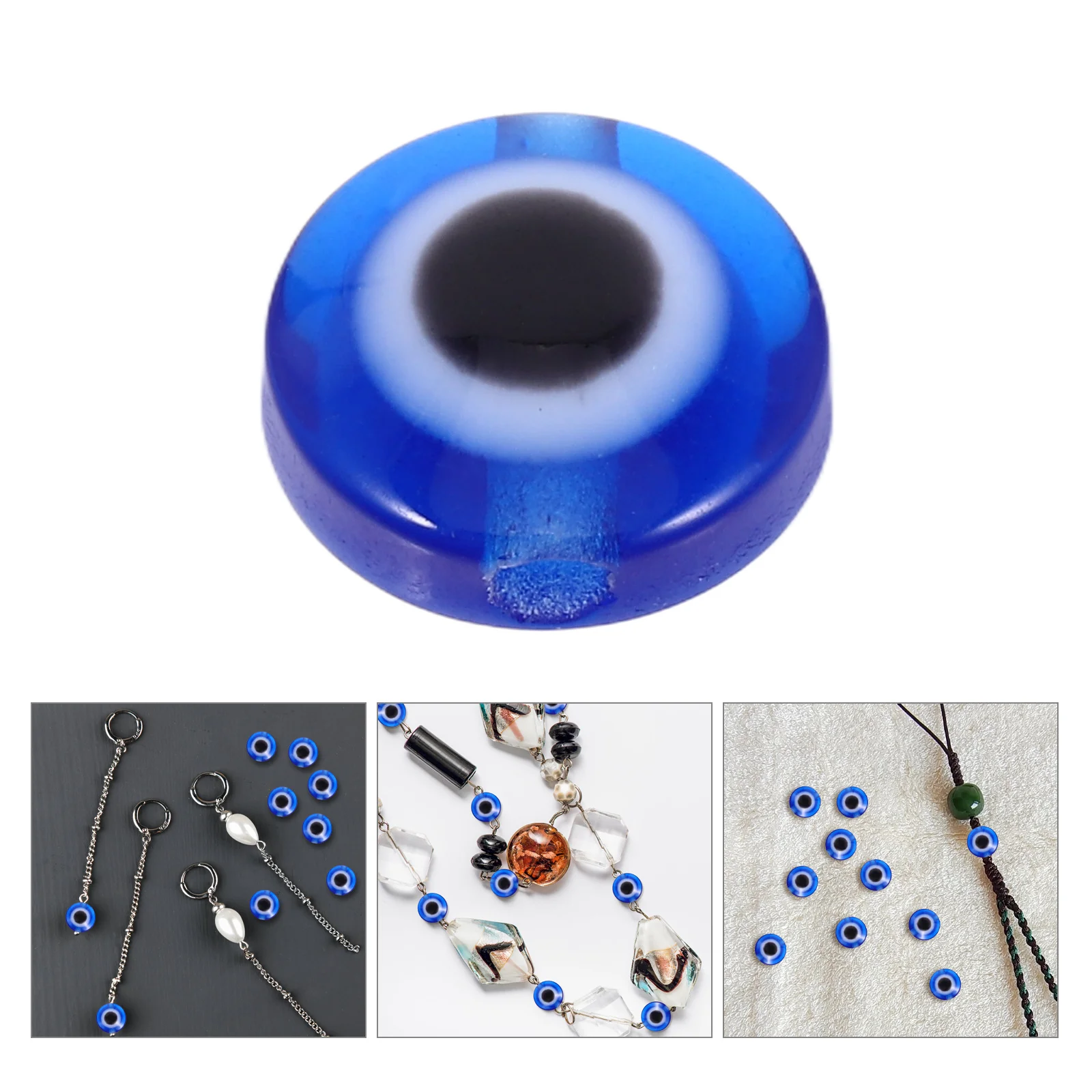 

100Pcs Unique Eyeball Charms for DIY Jewelry Pendants Resin Craft Supplies for Bracelet Keychain Cellphone Decor Charm Pendant