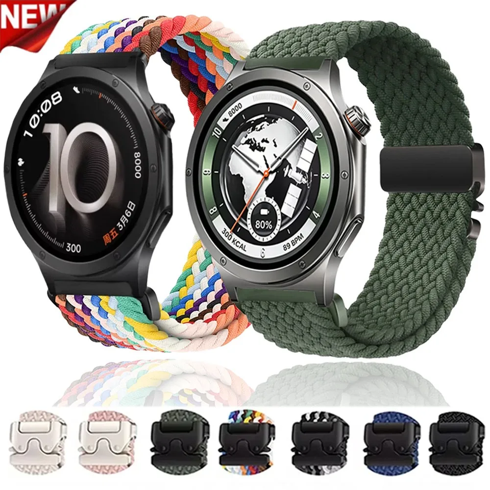 Bracelet en nylon tressé de 20 mm et 22 mm pour montre OPPO S X3 X2 X, boucle parachute, bracelet respirant pour montre Oneplus 4 Lite 3 2 2R
