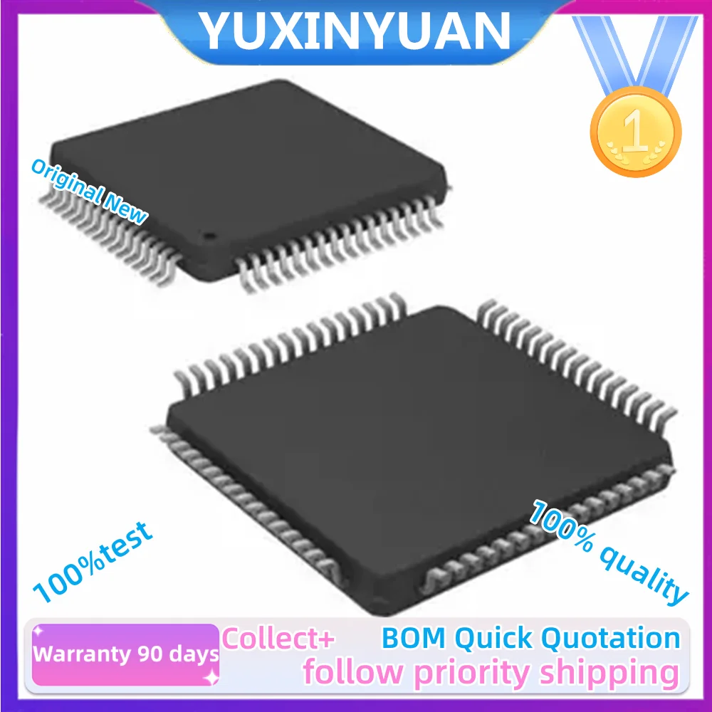 5PCS/LOT 100%Brand New Original  PIC32MX340F512H-80I/PT QFP64  PIC32MX440F256H PIC32MX440F128H  IC MCU 32BIT 512KB  FLASH