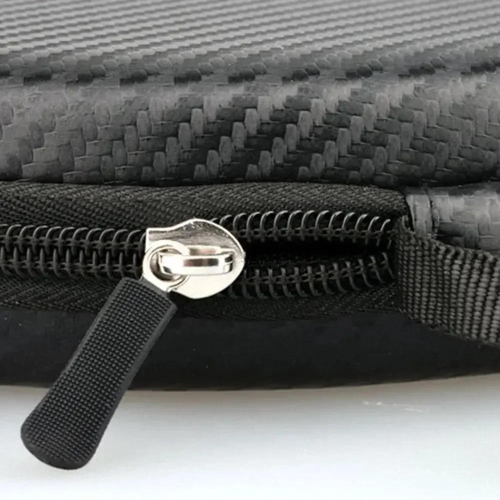 1 قطعة مضرب تنس الطاولة حقيبة عالية الجودة مربعة الشكل حقيبة يد مضرب صندوق الصلب المحمولة حقيبة مضرب رياضي