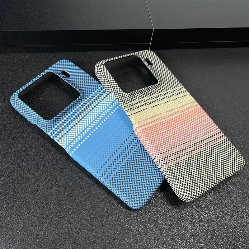 For Xiaomi Mi 15 Pro Case Hard PC carbon fibre grain Slim Protective Back Cover Case For Xiaomi Mi 15 14 13 13T Pro Phone Shell