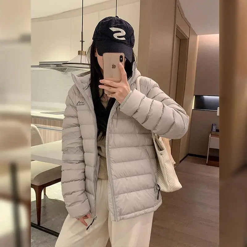 

Lightweight ort Du down Jaet Couples Outdoor Casual Coat Korean Sle White Du Feather Vestiaire Collection