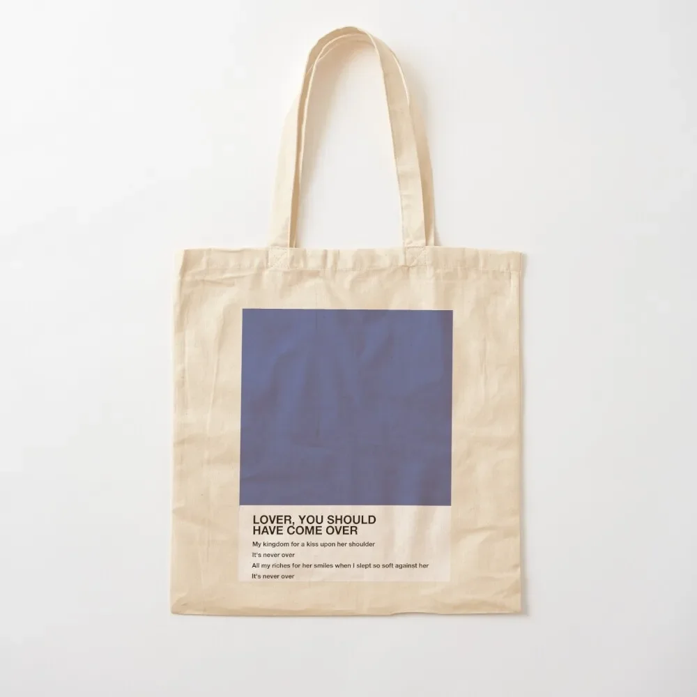 

Jeff Buckley Lover You Should Have Come Over Lyrics Pantone Tote Bag tote bag university Shopping bags Bag