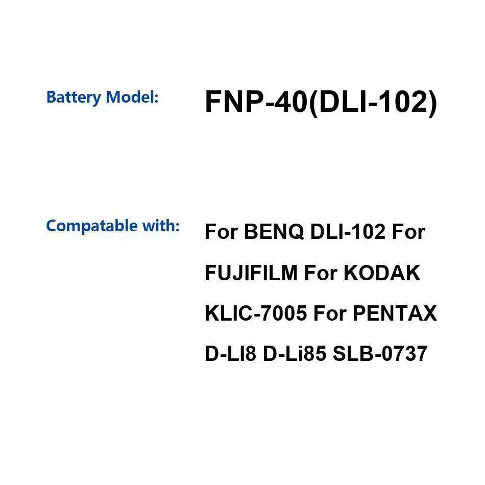 Digital Camera Batt… - image