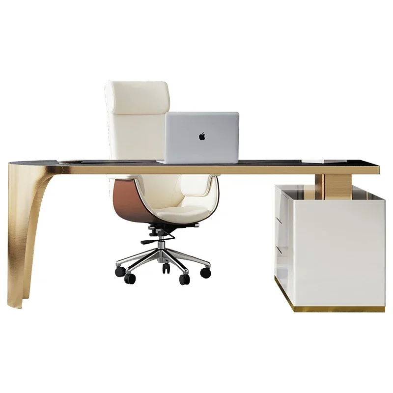 

European Executive Office Desks Desk Bedroom Midi Bedside Table Office Desk Accessories Setup Study Tavolino Trendy Furniture