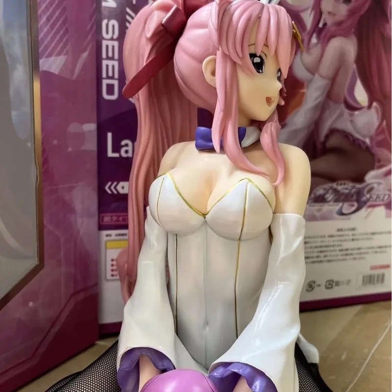 Figuras de acción de Lacus Clyne, periféricos de animé de 30cm, figura de chica conejito, modelo de juguete de Pvc, adorno de colección, regalos Kawaii de cumpleaños Gk