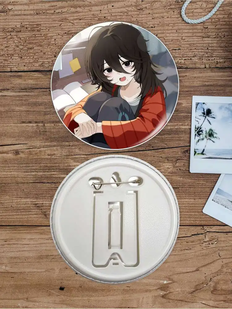 Kyoumoto Fujino Ayumu Game Anime Character Soft Button Badge Brooch anchor Peripherals Pin Tinplate Creative Birthday present