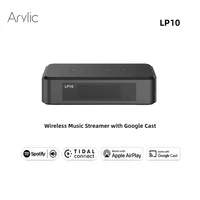 Streamer de música inalámbrico Arylic LP10 con Google Cast Stream del panel de visualización de la aplicación favorita Salida digital y analógica Multiroom