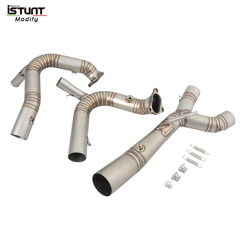 Motorfiets Uitlaat Escape Systemen Front Link Pijp Voor Bmw R1250R R1250GS Adv Adventure R1250RS R1250RT 2019 2020 2021 2022 2023