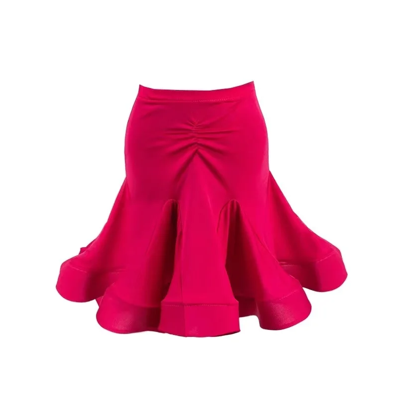 kids-short-sleeve-latin-rumba-dance-skirt-girls-modern-ballroom-party-stage-performance-competition-school-practice-costumes