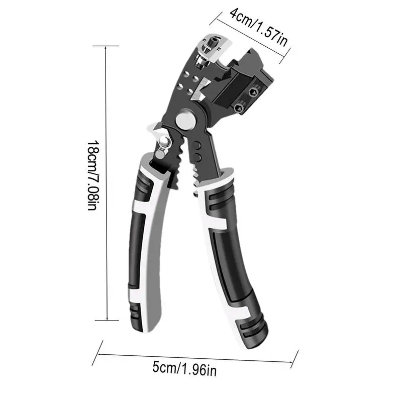Pelacables aislados, cortador de alambre profesional, herramienta de prensado de alambre para artesanías, trabajadores de la construcción, Motor de decoración del hogar