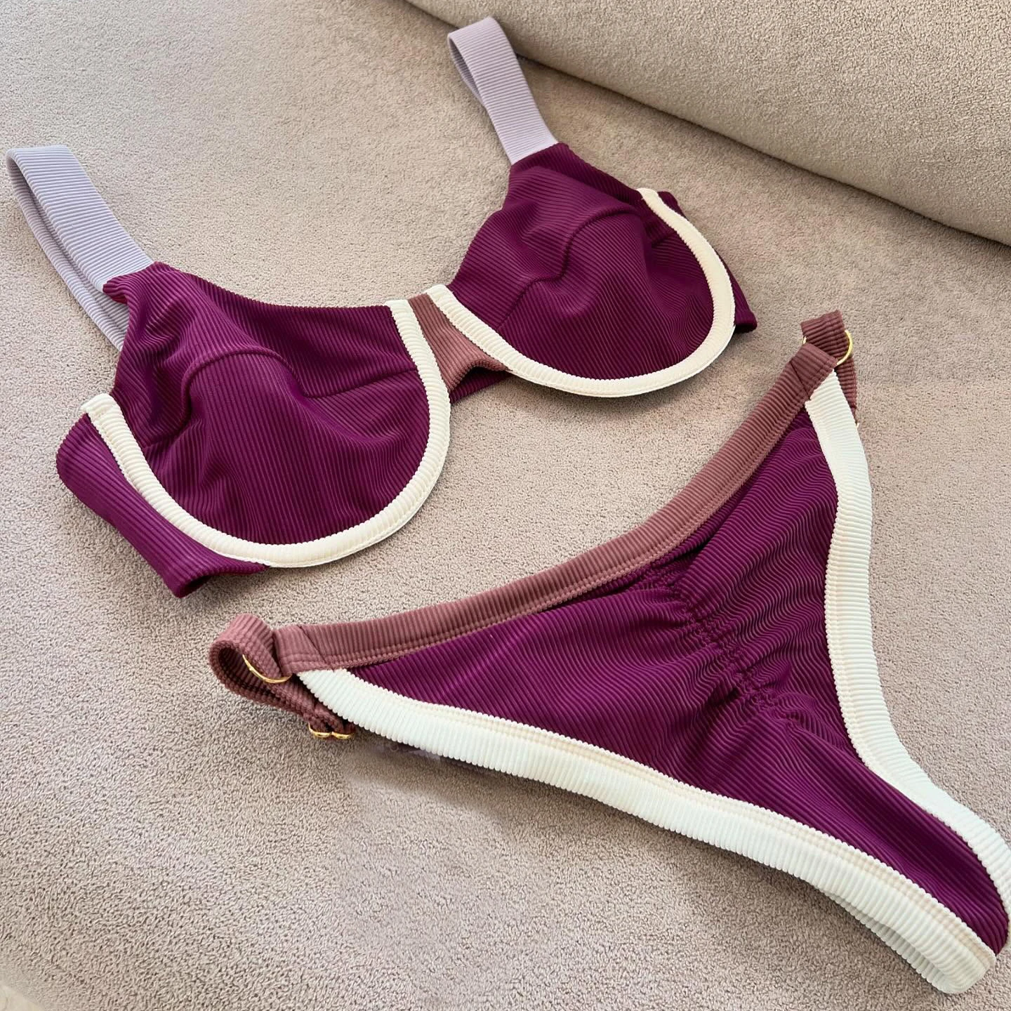 Push Up Bikinis Sexy Swimsuit Women Swimwear Micro Bikini Set Low Waisted Swim Suit Patchwork Beachwear Brazilian Biquini Female image 5
