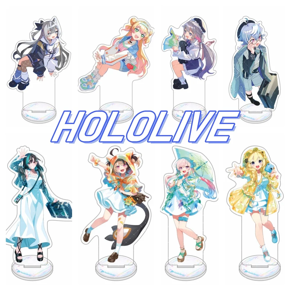 Hololive Virtual official Mococo Abyssgard Koseki Bijou Gigi Murin Cecilia Immergreen character acrylic stand key chain