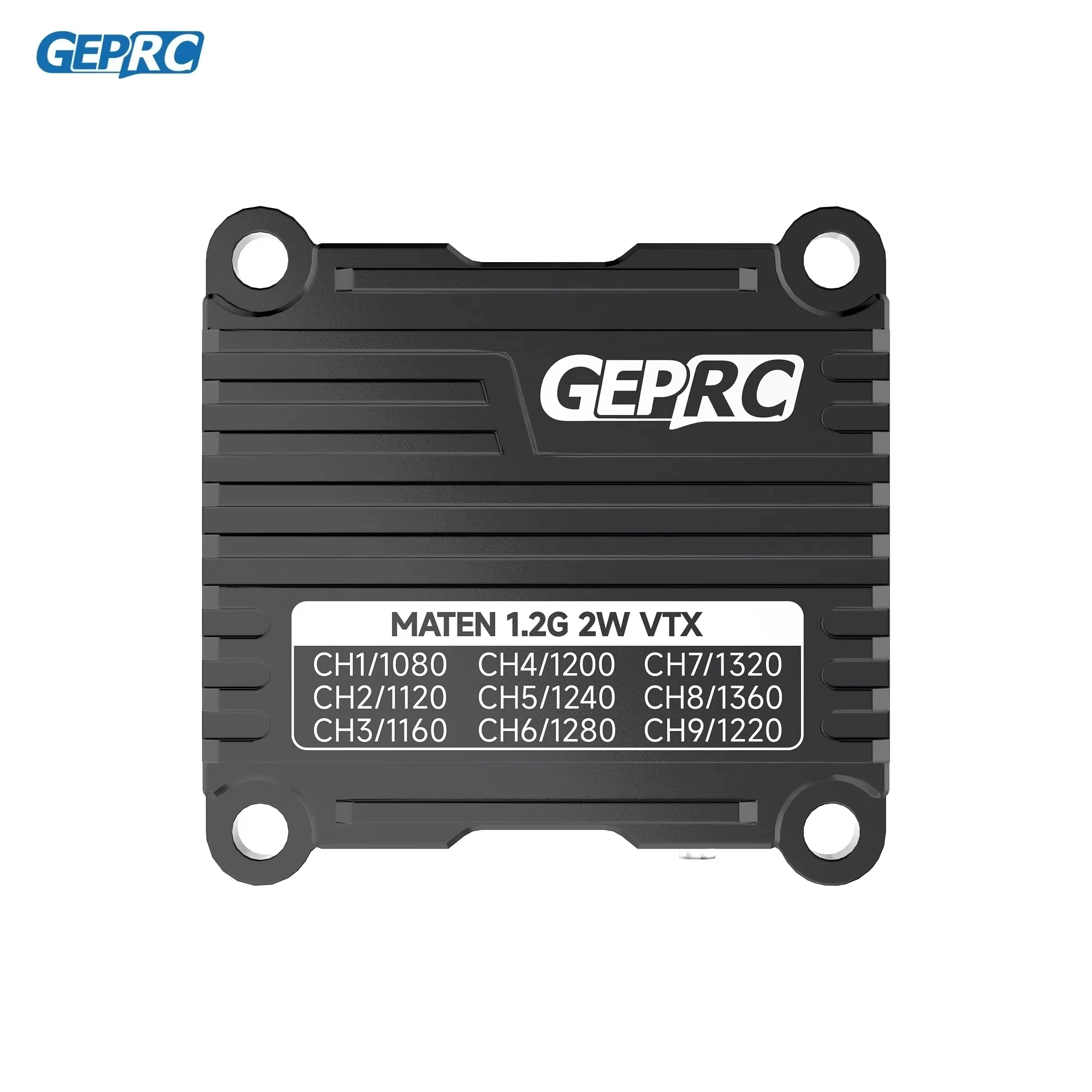GEPRC MATEN 1.2G 2W VTX 25mW/2000mW VTX وحدة إرسال الارسال 1080 Mhz -1360 Mhz لطائرة سباق طويلة المدى بدون طيار FPV