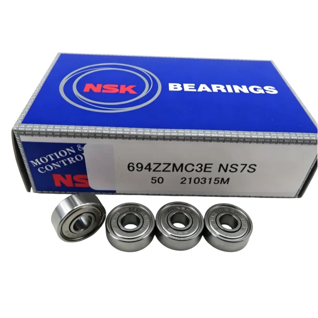 50 Stück NSK Lager MR84 MR106 MR126 MR148ZZ 693 688 608 6800 4x8x3 6x10x3 6x12x4 8x16x5 8x22x7 10x19x5 ZZ 2RS Mini-Kugellager – Detail 4