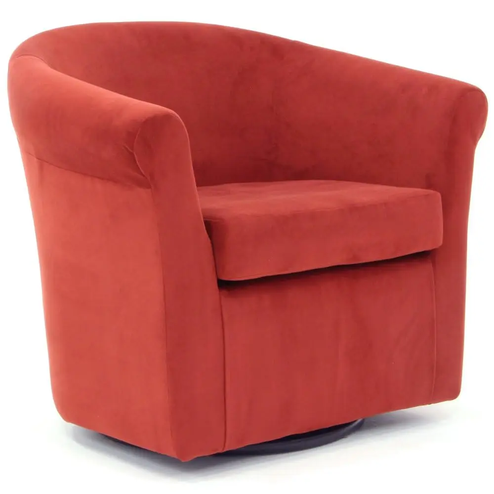 Swivel Accent Armchair 360-Degree Base, Living Room Bedroom Lounge Chair, Microfiber, Customized
