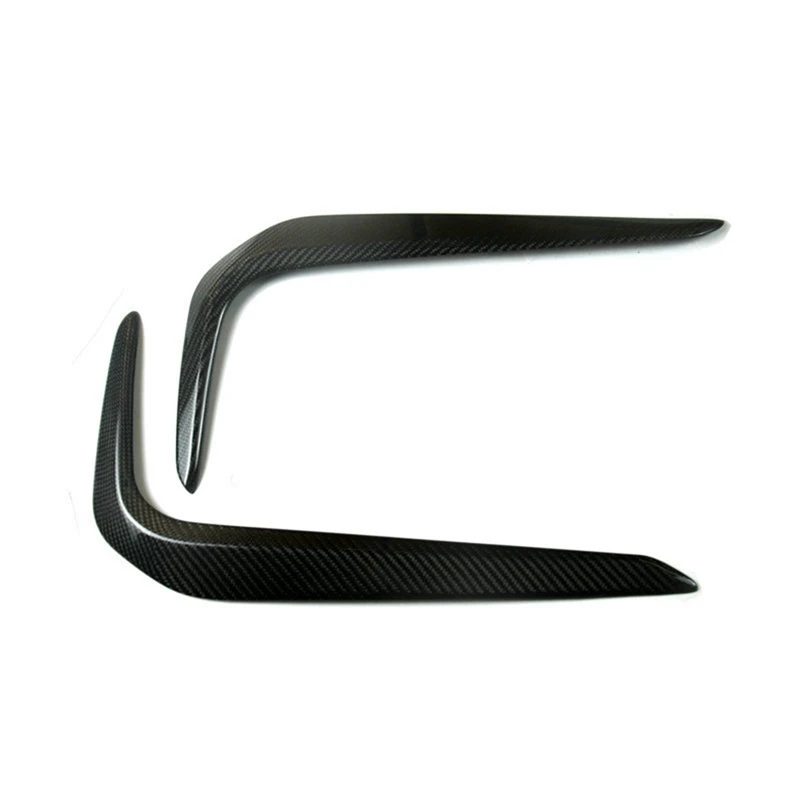 For BMW New 5 Series G30 G38 Special Front Fog Light Trim Front Bar Upper Wrap Angle Wind Knife Carbon Fibre