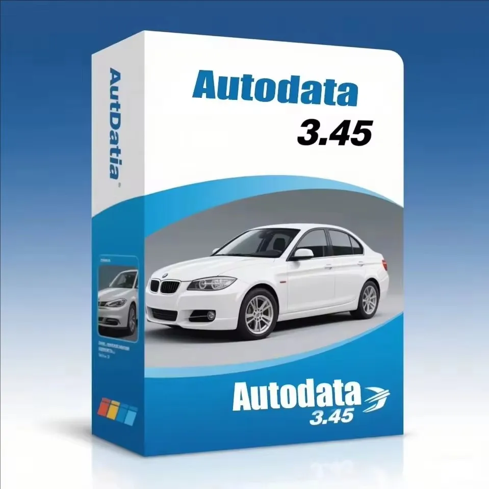 2025 hot sale AutoData 3.45 Car Software + Vivid Workshop Data Atris-Stakis Technik 2018.01V Multi languages Polish Spanish