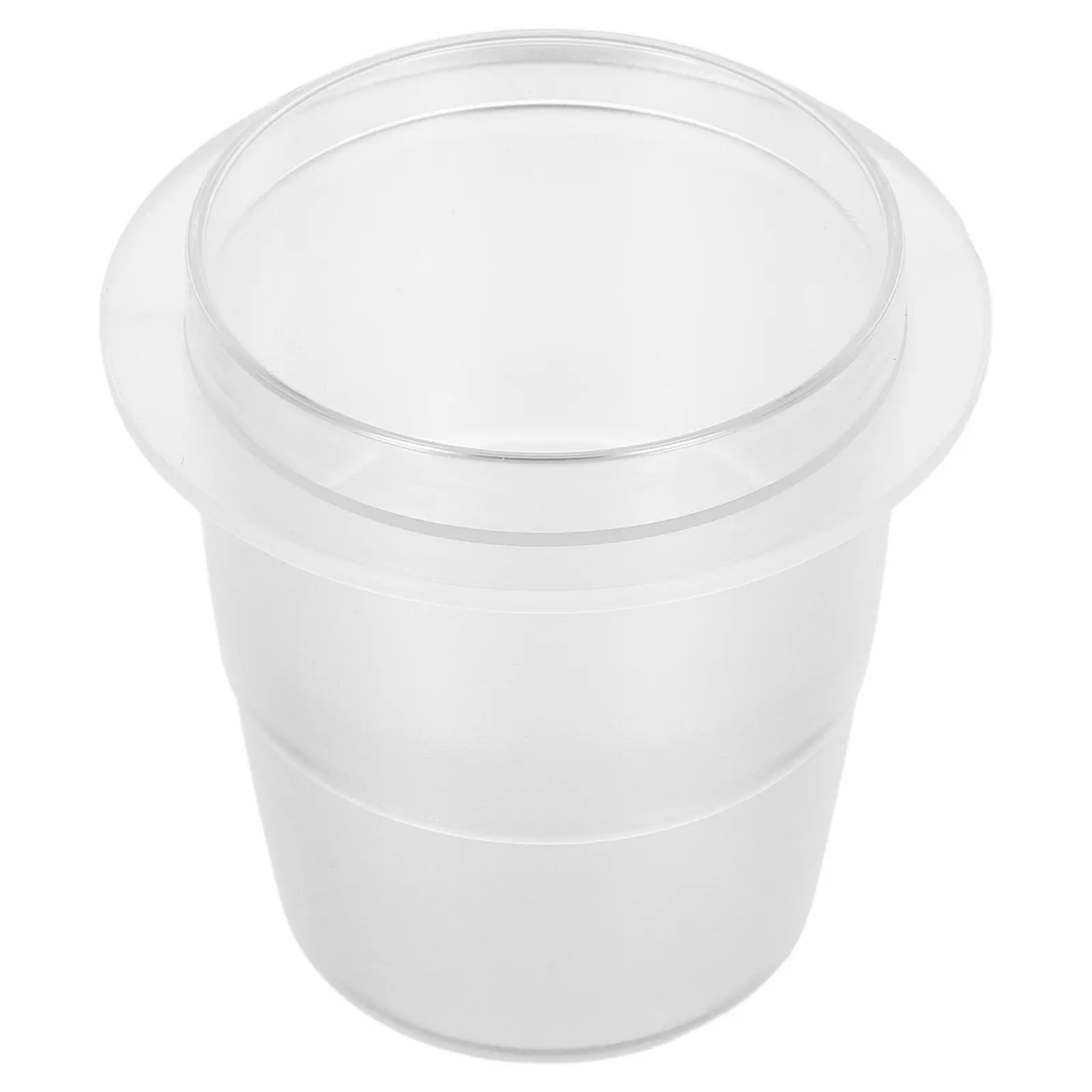 Coffee Dosing Cup Frosted Translucent 58Mm Plastic Espresso Powder Receiving Cup Grinding Tray for Coffee Machine Accessories