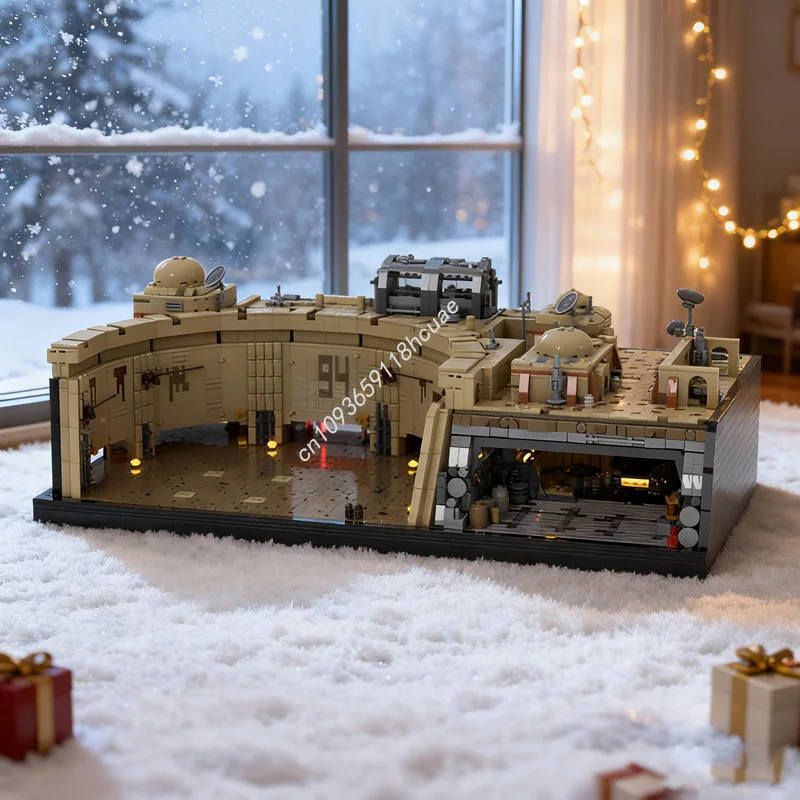 

6649 шт. MOC Docking Bay Mos Eisley Midi Scale Star Модель Строительные блоки Игрушка Строительство Сборка DIY Идея рождественского подарка Дети