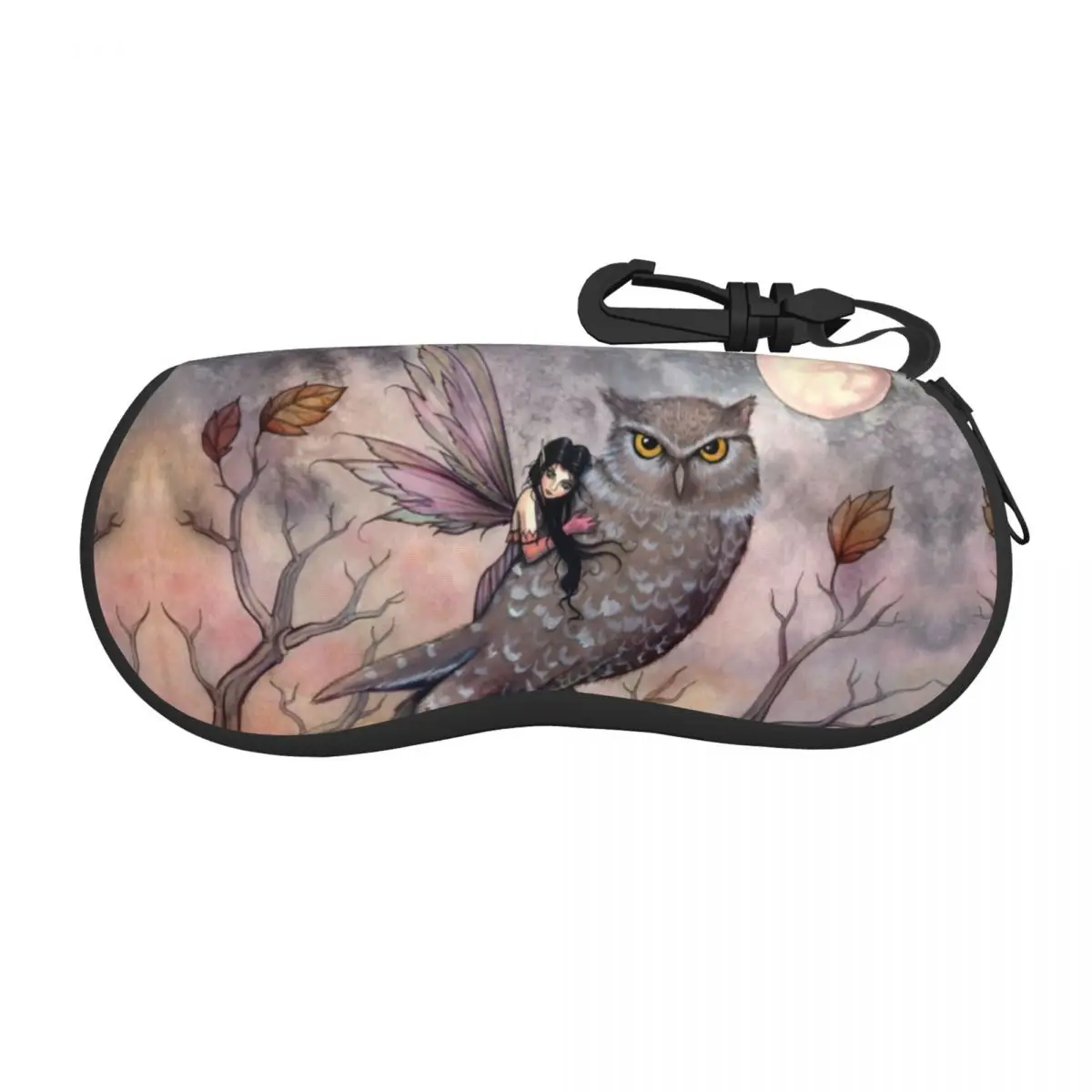 Friendship Fairy And Owl Eyeglass Glasses Case Men Women Soft Molly Harrison Sunglasses Protective Box