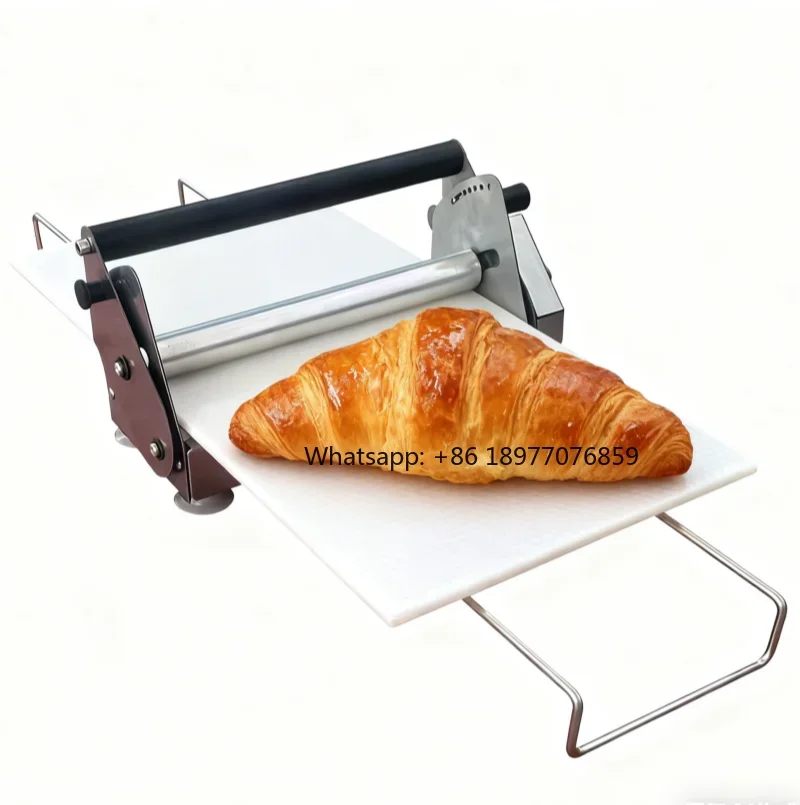 2026 Commercial Dough Sheeter For Household Use-Desktop Puff Pastry Bread Crescent Roll Dough Rolling Machine For Nuts