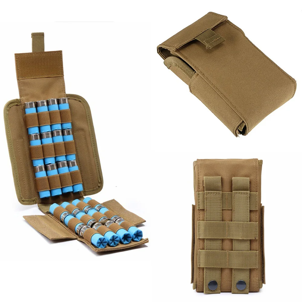 حقيبة تخزين البندقية الخاصة ذات 25 فتحة للصيد - حقيبة رصاصة للألعاب الخارجية 12G، حامل الذخيرة عالي التحمل ​