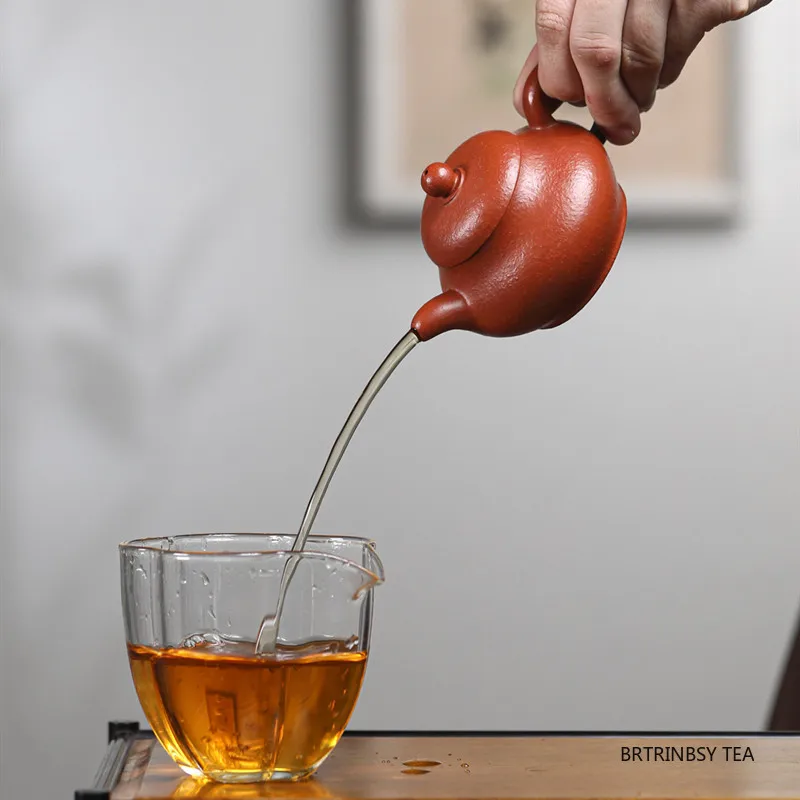 140ml Handmade Yixing Purple Clay Teapot Household Beauty Tea Pot Chinese Tradition Kettle Zisha Tea Set Teaware Accessories