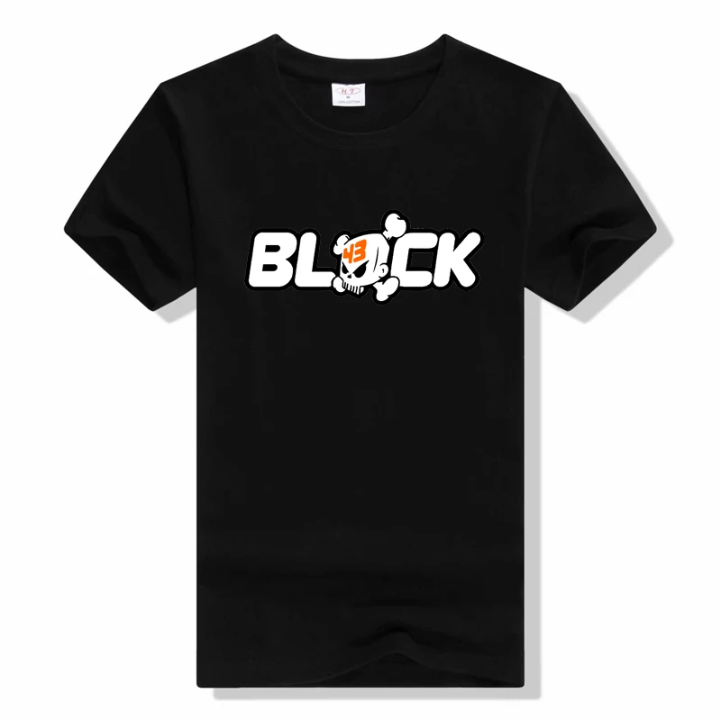 Ken Block 43 T Shirt Fashion Men Harajuku Letter Print Tshirts Male Aesthetic Casual Cotton Tees Shirts