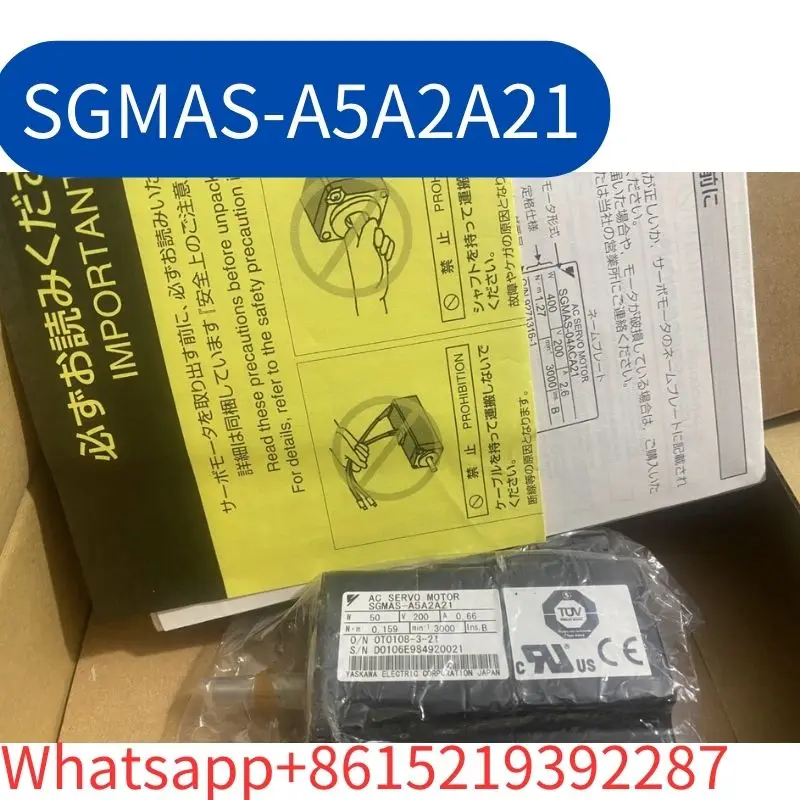 

Brand New SGMAS-A5A2A21 50W servo motor Fast Shipping