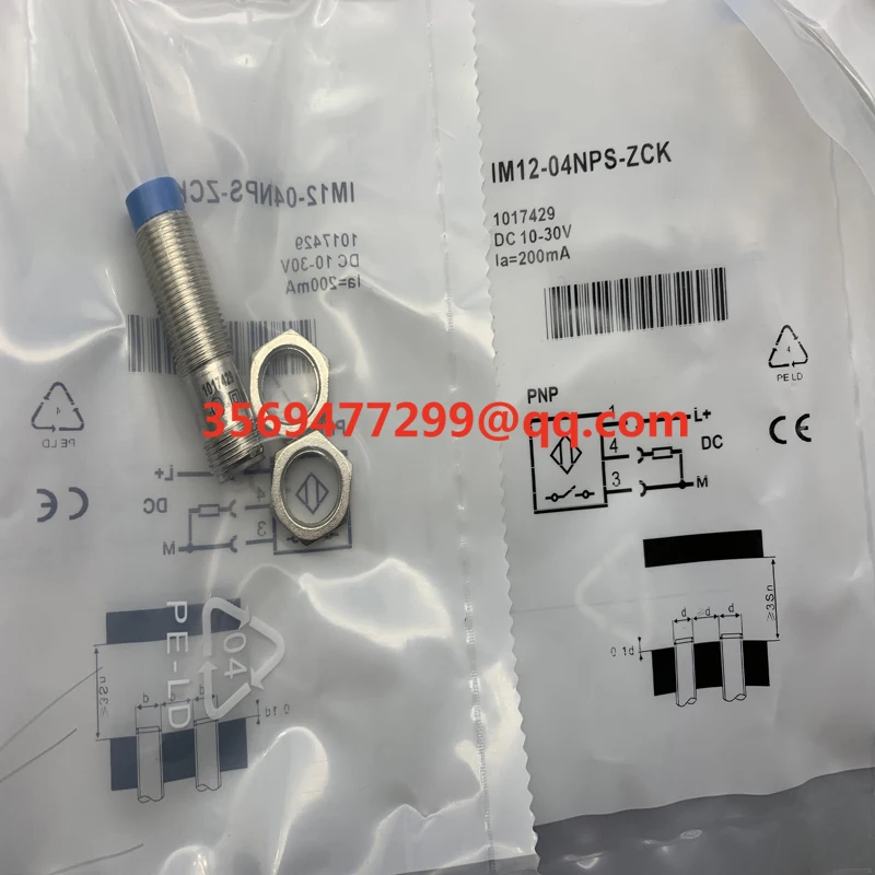 

Proximity switch IM12-04NNP-ZC1 IM12-04NPP-ZC1 Brand-new sensor