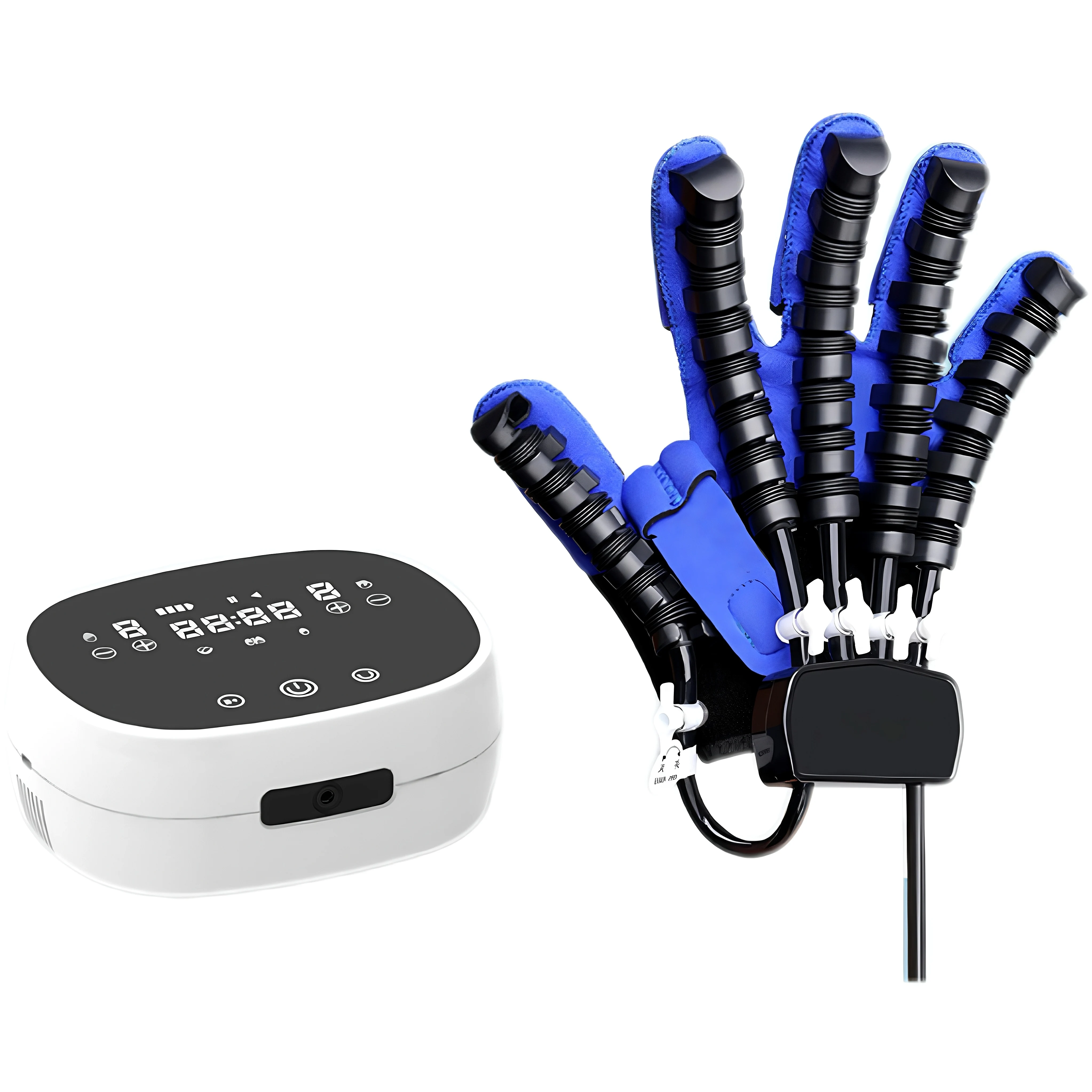 Portable Finger Robot Mirror Therapy Hand Exercise Training Rehabilitation Gloves For Stroke Patients