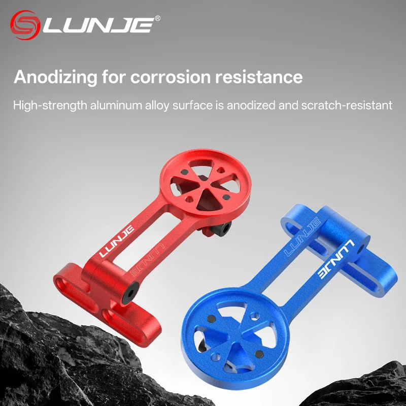 AliExpress LUNJE Adjustable Extended Code Table Base Bike Handlebar Computer Holder Lightweight MTB Bike Code Table Base