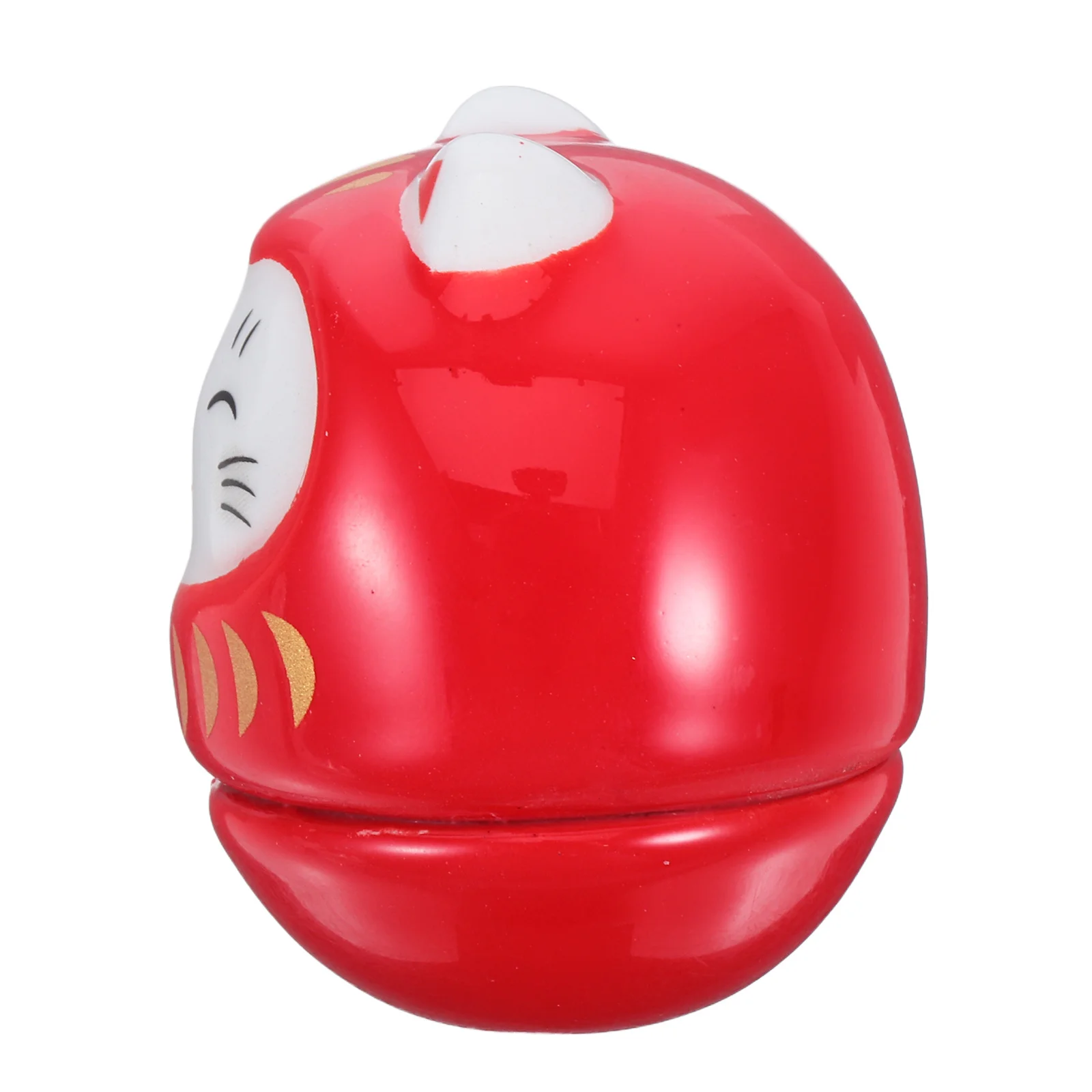 

Ceramic Fortune Cat Tumbler Japanese Style Lucky Cat Desktop Decor Creative Stable Wobble Ornament Small Exquisite Home Office