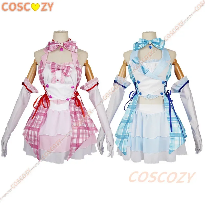 Anime Chocolate Cosplay Costume Performance Dress Lolita Dress Cute Neko Girls Vanilla Cosplay Costume Comic With Outfits G4933